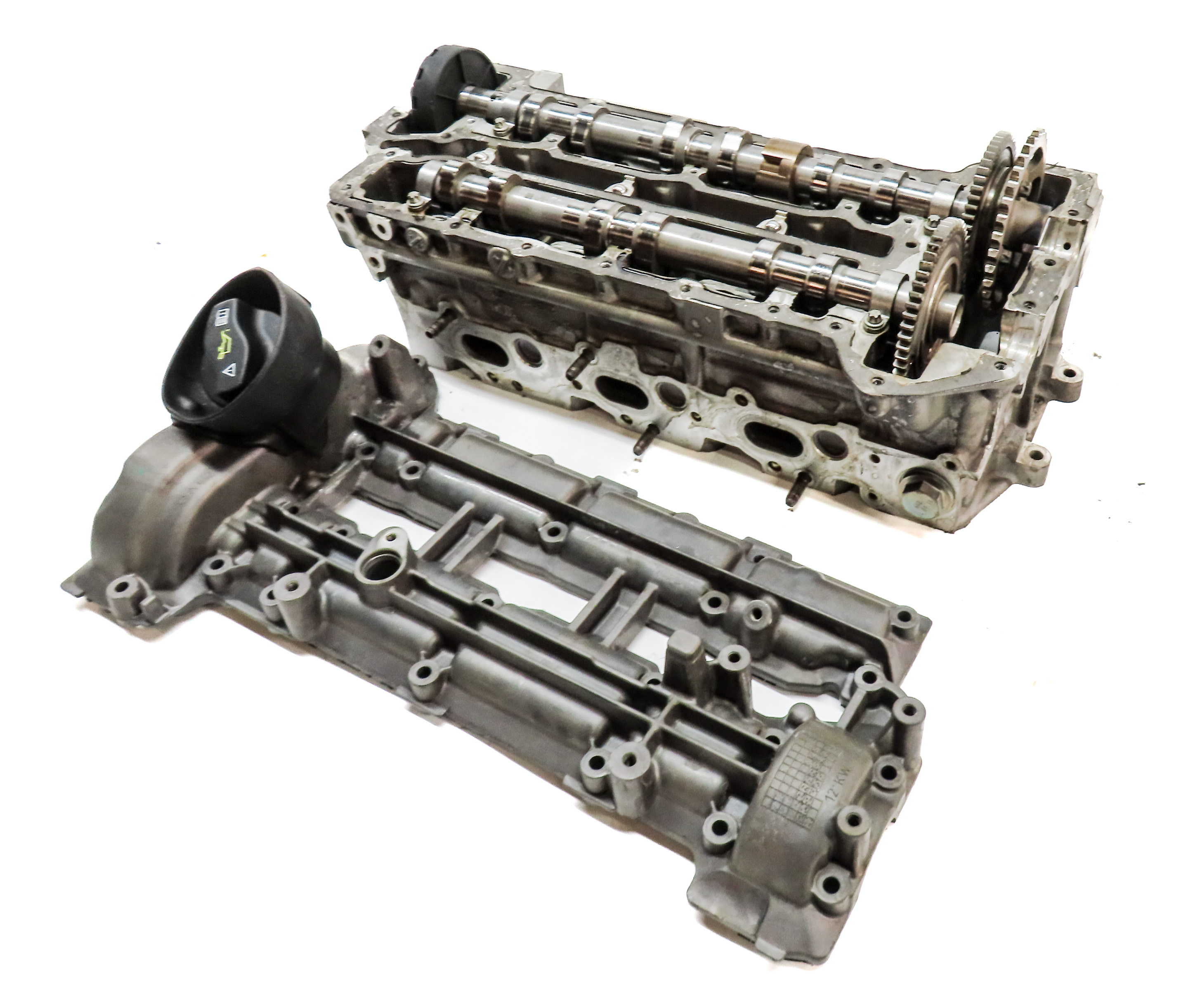 12-15 MERCEDES GL350 ML350 S350 (W166 X166 W221) 3.0L DIESEL RIGHT CYLINDER HEAD — exact item pictured